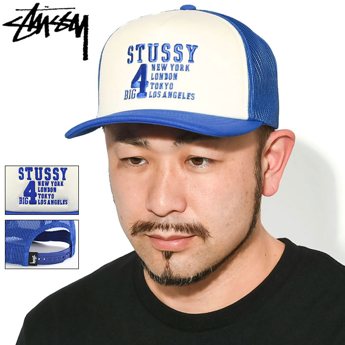 STUSSY（ステューシー） キャップ 帽子 Big 4 Trucker Cap