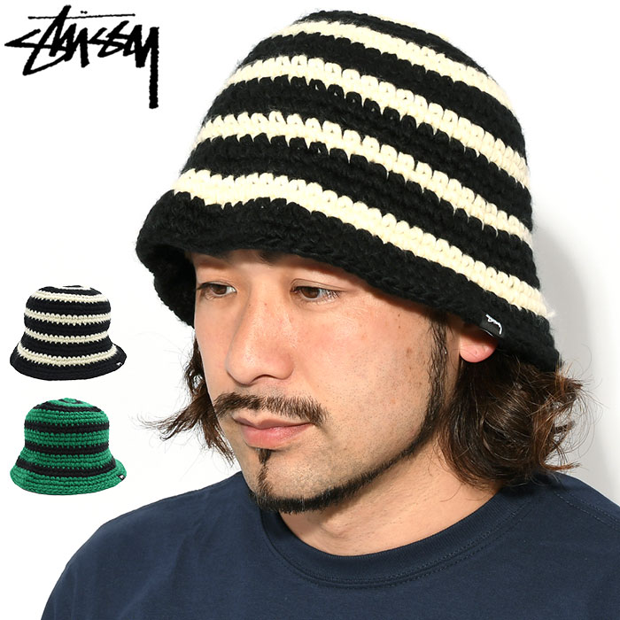 STUSSY（ステューシー） バケット ハット STUSSY Swirl Knit Bucket
