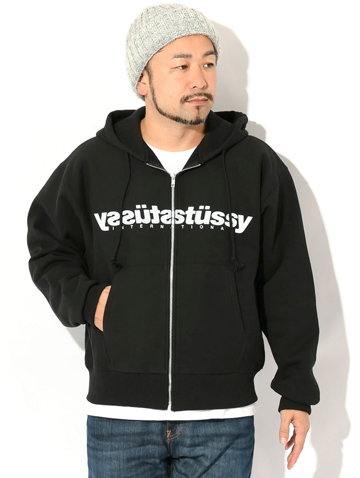 STUSSY（ステューシー） パーカー ジップアップ メンズ Mirror ( full