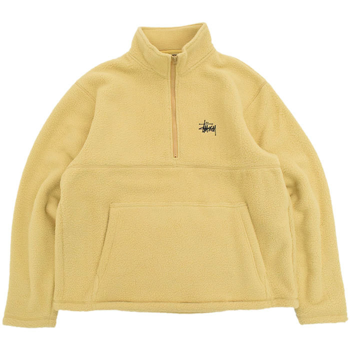 STUSSY（ステューシー） ジャケット メンズ Half Zip Mock Neck(stussy