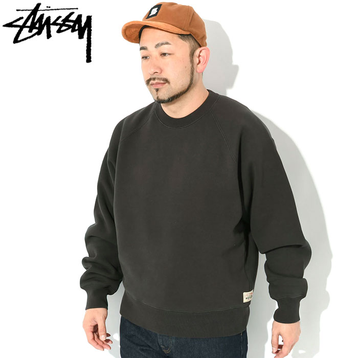 STUSSY（ステューシー） トレーナー メンズ Fleece Raglan ( stussy