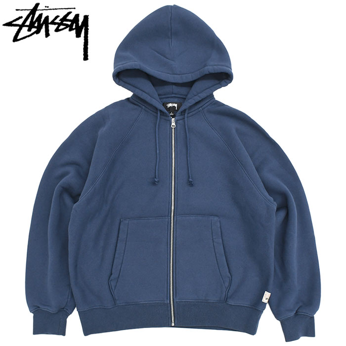 STUSSY（ステューシー） パーカー ジップアップ メンズ Raglan ( full
