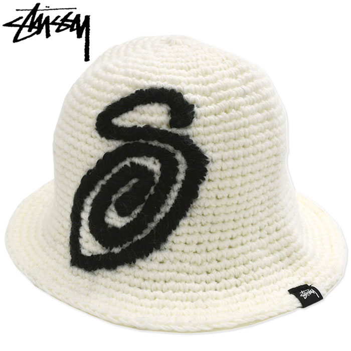 STUSSY（ステューシー） バケット ハット STUSSY Swirly S Knit Bucket
