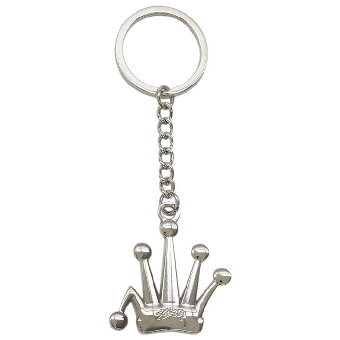 STUSSY（ステューシー） キーホルダー STUSSY Metal Bent Crown