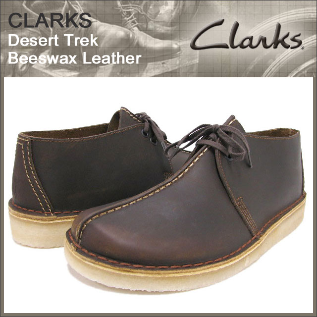Clarks（クラークス） デザートトレック ビーズワックスレザー メンズ