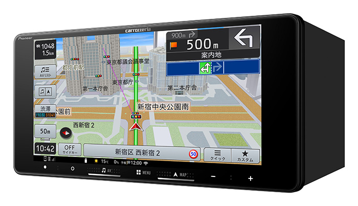 carrozzeria 7V型HDワイド/TV/DVD/CD/Bluetooth/USB/SD CA/AA対応