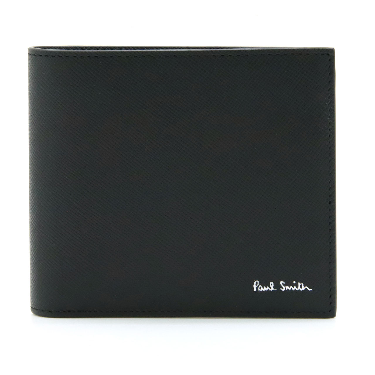 Paul Smith（ポール・スミス） 財布 二つ折り財布 メンズ ブラック