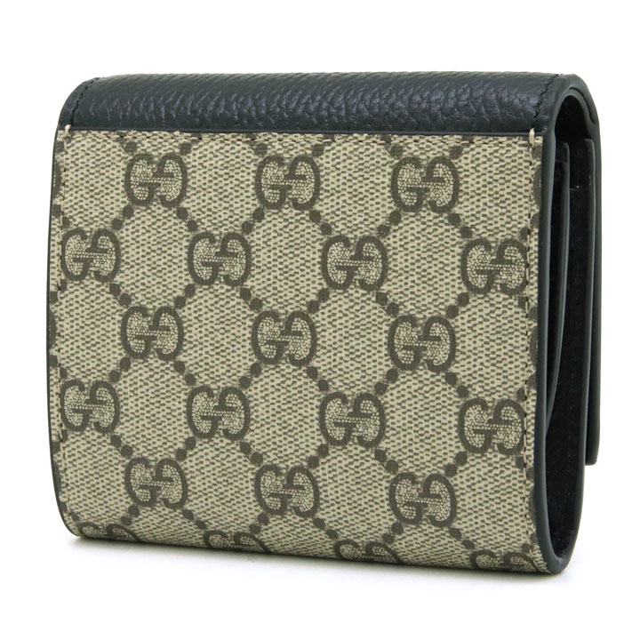 GUCCI（グッチ） 財布 二つ折り財布 スモールウォレット キャンバス GG