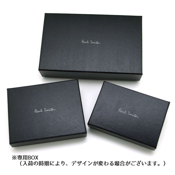 Paul Smith（ポール・スミス） 財布 二つ折り財布 メンズ ブラック