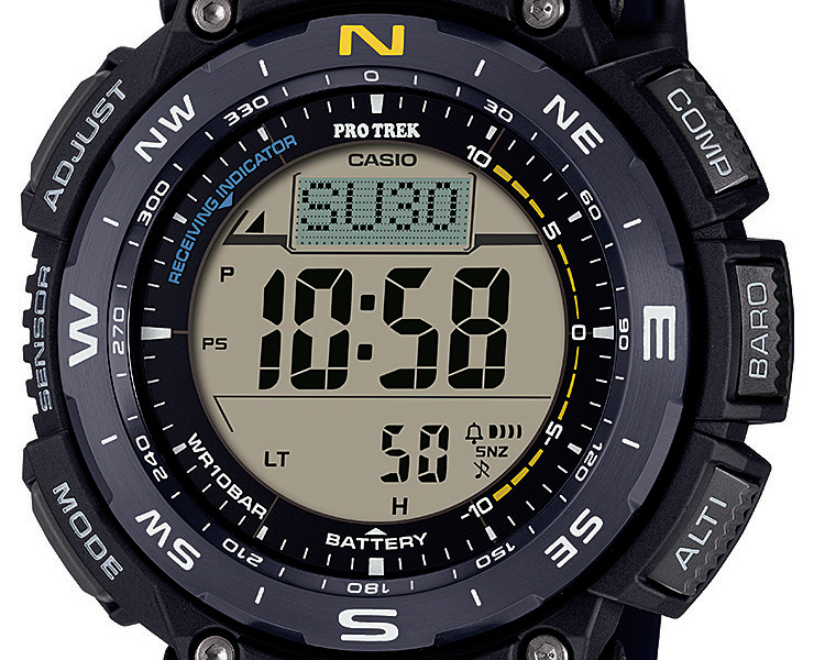 PRO TREK カシオ プロトレック 電波 ソーラー トリプルセンサー PRW