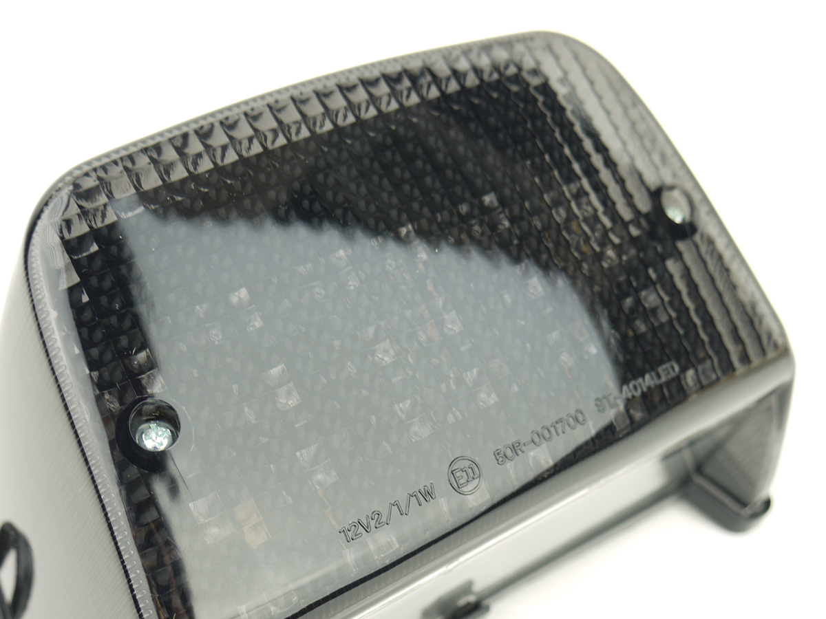 ゼファー400専用 LEDテールランプ スモークレンズ 89-95 Eマーク付き