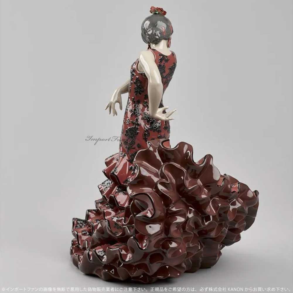 LLADRO（リヤドロ） フラメンコの炎 赤 レッド 置物 0108765 LLADRO