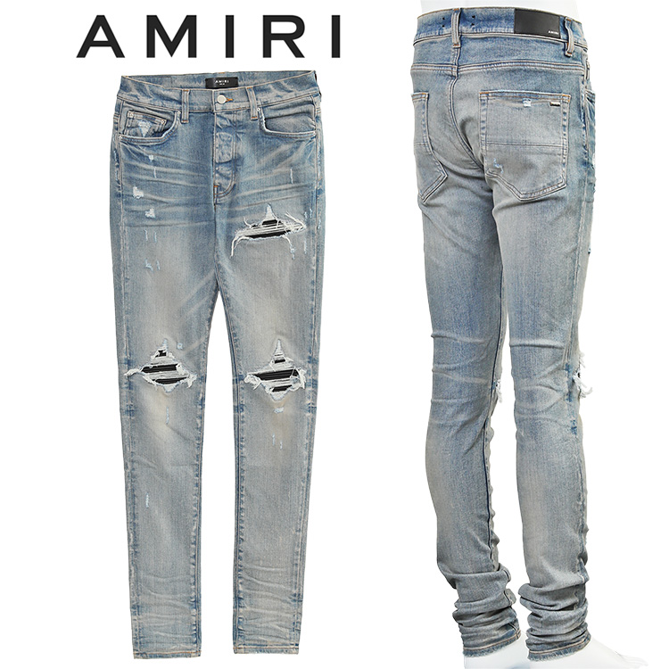 AMIRI（アミリ） ダメージ ジーンズ MX1 JEAN PXMD001-CLAY INDIGO