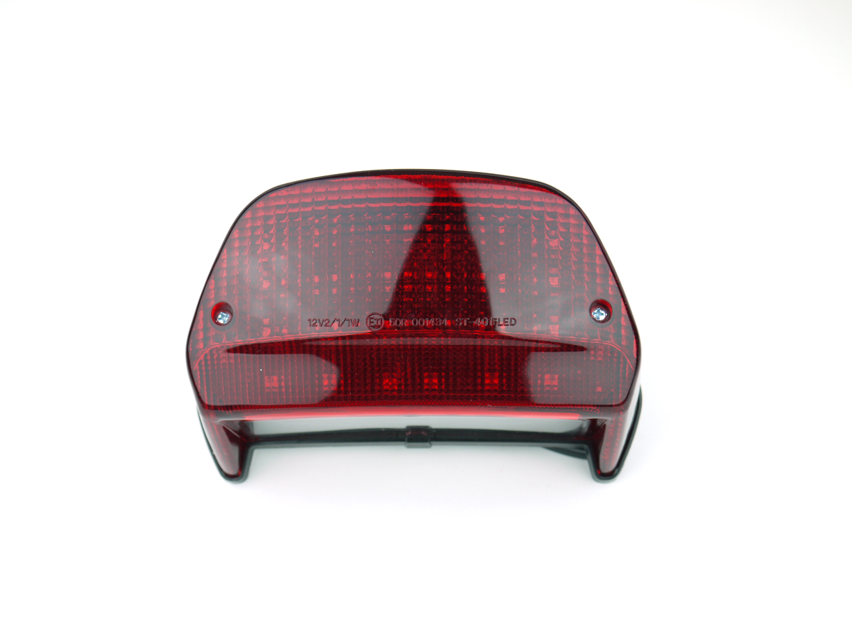 ゼファー400χ用 LEDテールランプレッドレンズ 96- ポン付けLEDテール