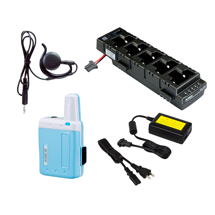 ALINCO（アルインコ） DJ-PX5 5台フルセット 特定小電力