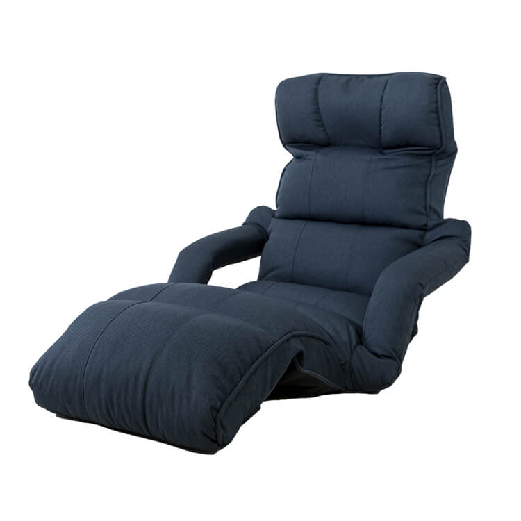 座椅子 おしゃれ 肘掛け付き ハイバック コンパクト 北欧 肘掛け