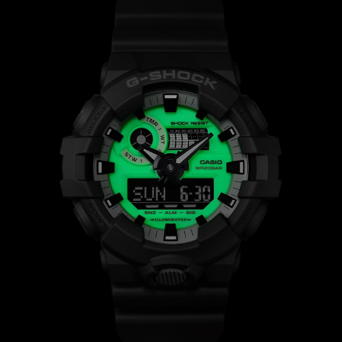 G-SHOCK Gショック HIDDEN GLOW シリーズ カシオ CASIO アナデジ