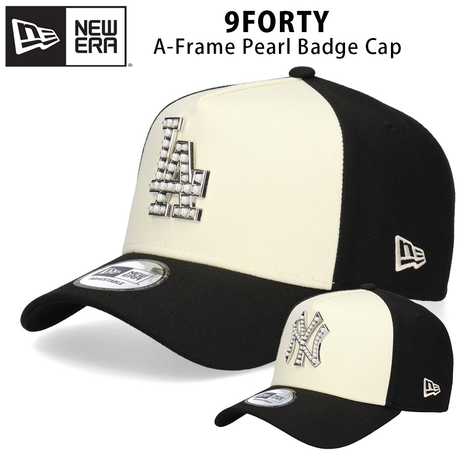 NEW ERA（ニューエラ） 9FORTY パールバッジ キャップ NEW ERA 940 LA