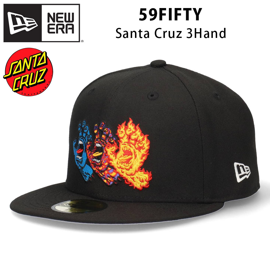 NEW ERA（ニューエラ） 59FIFTY サンタクルーズ 3スクリーミングハンド