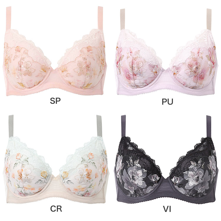 WACOAL（ワコール） 小さく見せるブラ （レーシィ） BRB453シリーズ