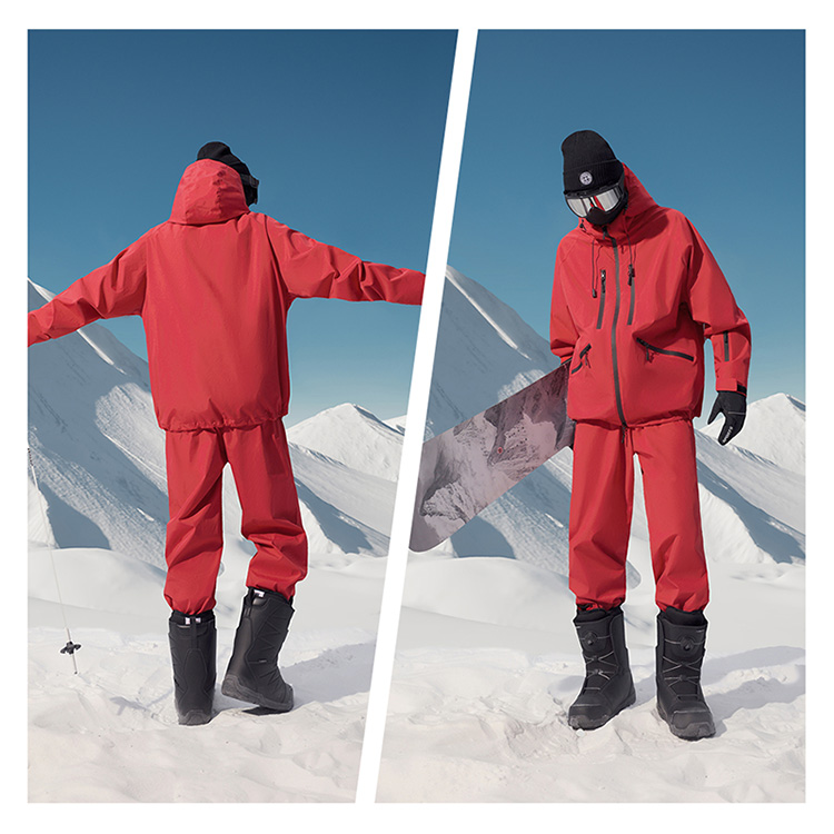 スキーウェア スノーボードウェア 軽量 上下2点セット 男女兼用 耐水圧