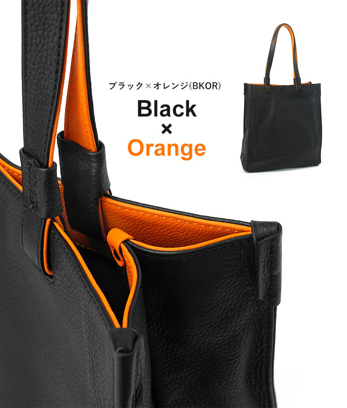 SEEKER（シーカー） トート シュリンクレザー バイカラートート L