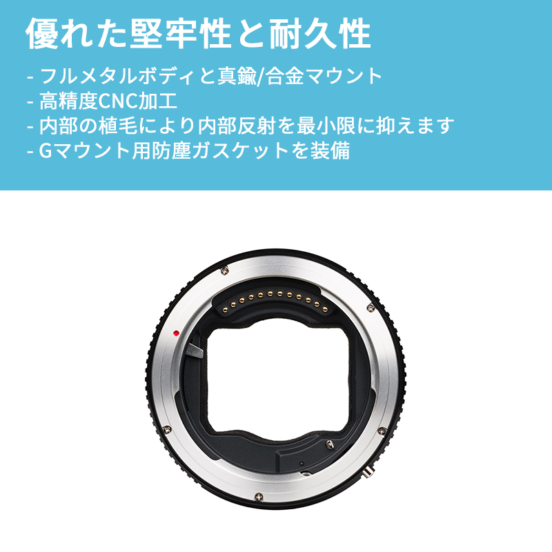 Fringer（フリンガー） 電子マウントアダプター FR-P6TG1