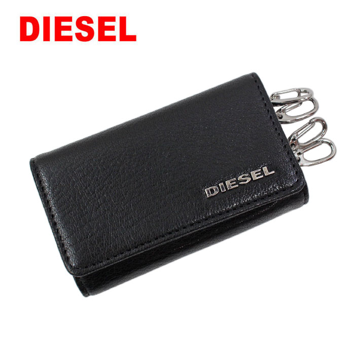 DIESEL（ディーゼル） キーケース X06640 P3043 H0999 BLACK ブラック