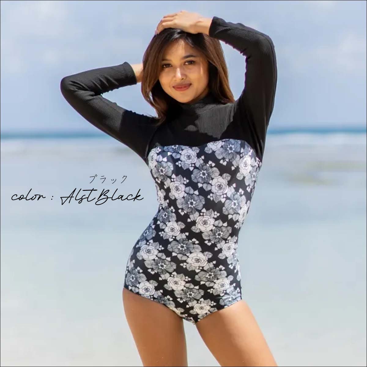 25 Swell Flowers スウェルフラワーズ サーフスーツ ラッシュガード