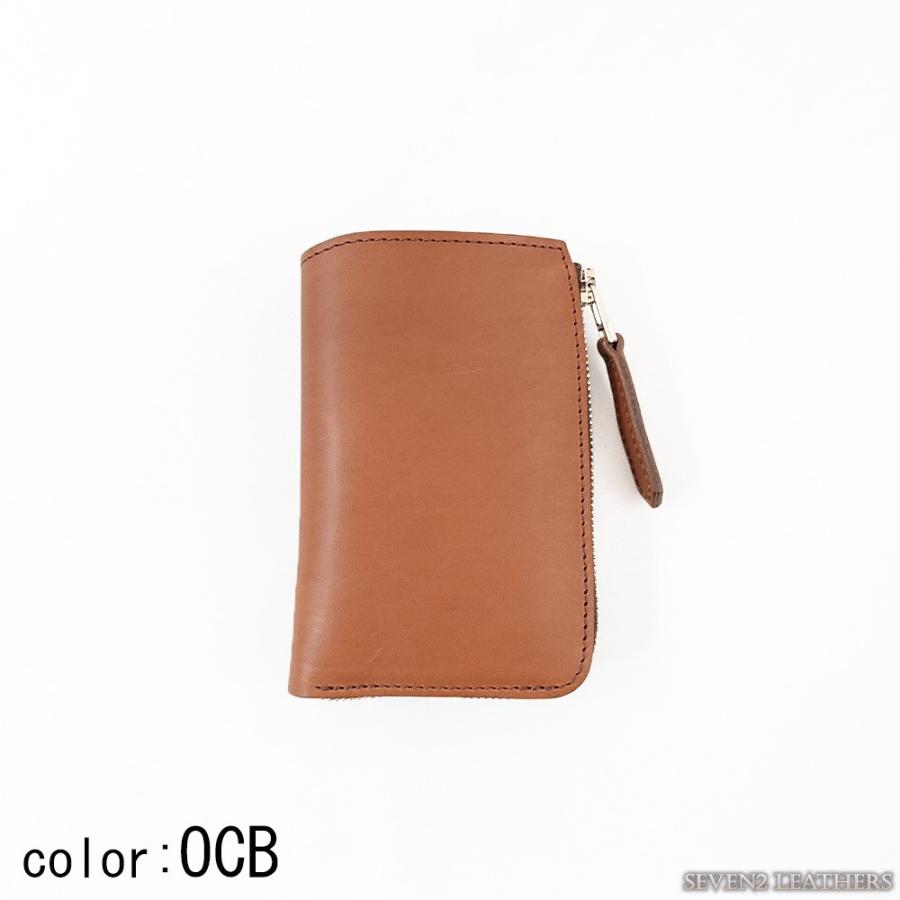 REDMOON（レッドムーン） ミドルウォレット L型ファスナー レザー