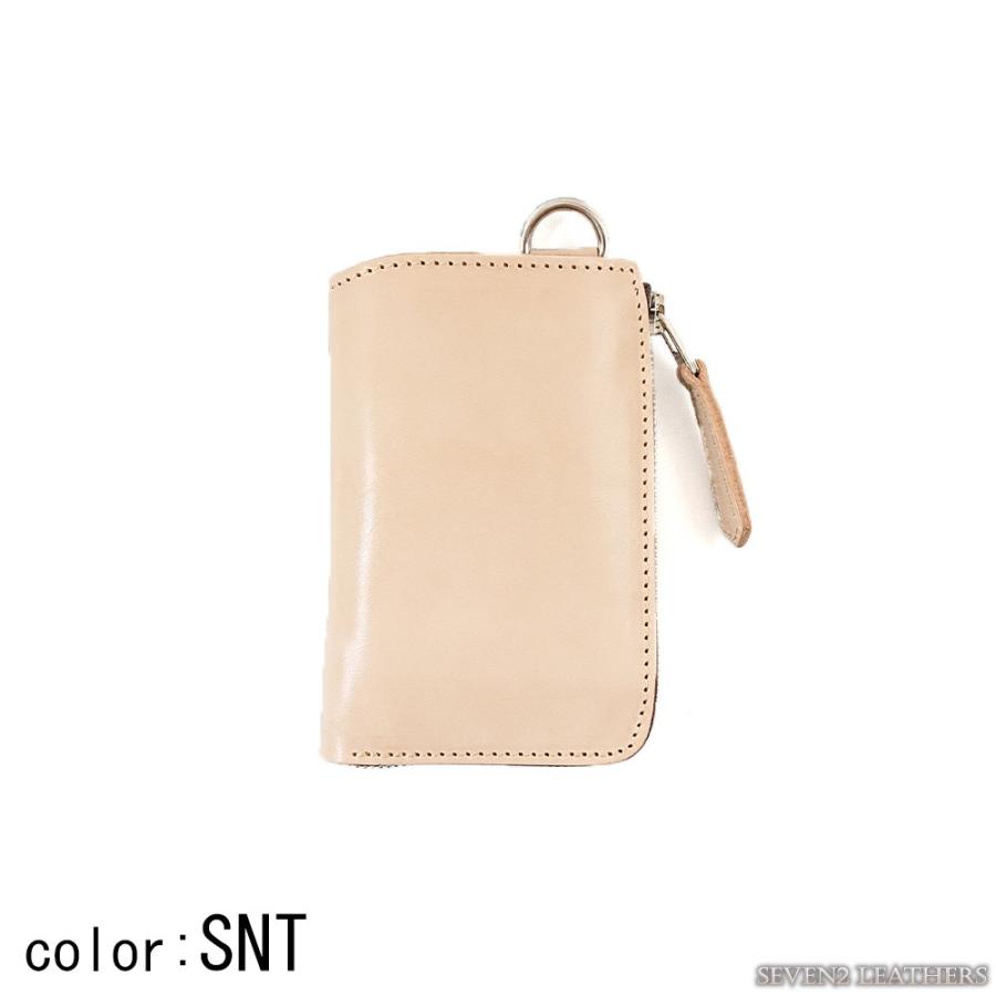 REDMOON（レッドムーン） ミドルウォレット L型ファスナー レザー