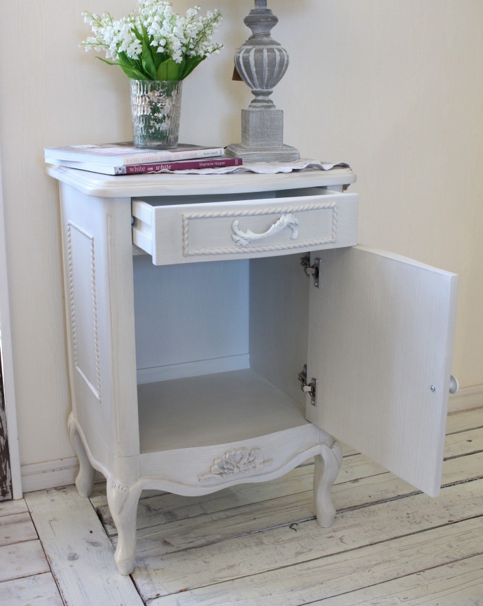 サイドテーブル サイドキャビネット ナイトテーブル 猫脚 洋風