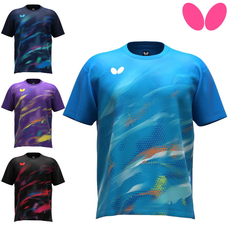 バタフライ（Butterfly） 卓球Tシャツ アドロス・Tシャツ メンズ