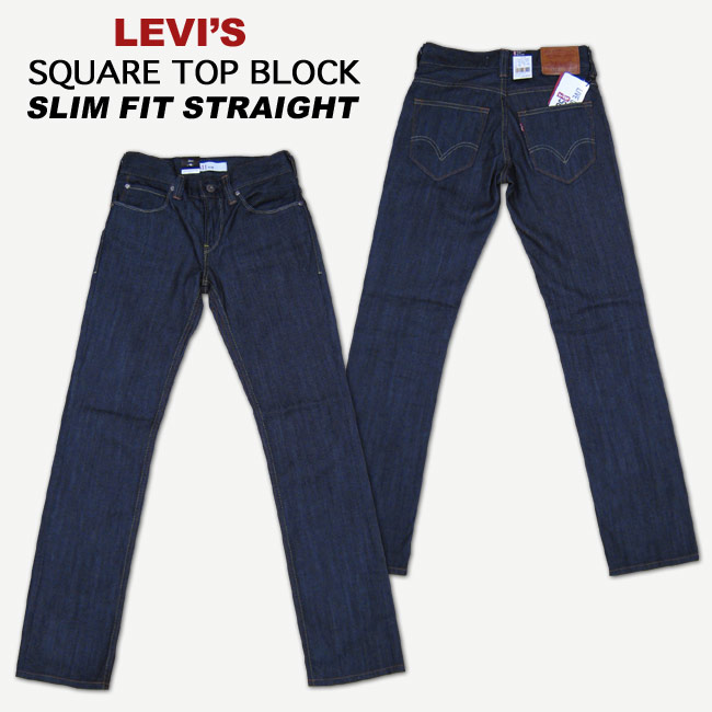 LEVI'S SQUARE TOP BLOCK 511 SLIM FIT STRAIGHT リーバイス スクエア