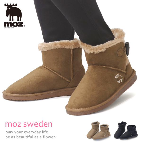 moz（モズ） ムートンブーツ ショートブーツ レディース ブーツ 防寒