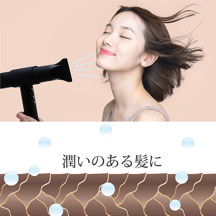 SHINE PREMIUM D2 ヘアドライヤー 軽量 325g 大風量 速乾 うるつや髪