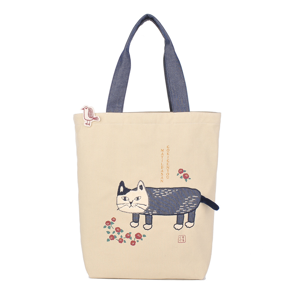 kusuguru（クスグル） トートバッグ おしゃれ かわいい ネコ 雑貨