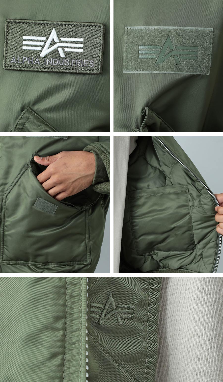 ALPHA INDUSTRIES INC.（アルファインダストリーズ） CWU-45P ナイロン