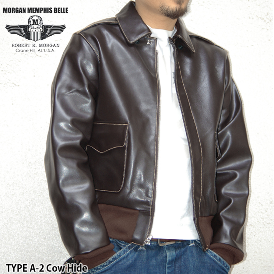 MORGAN MEMPHIS BELLE TYPE A-2 カウハイド (牛革) MG-521-DK
