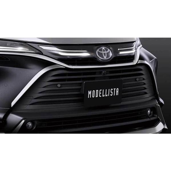 MODELLISTA モデリスタ フロントグリルガーニッシュ メッキ ハリアー