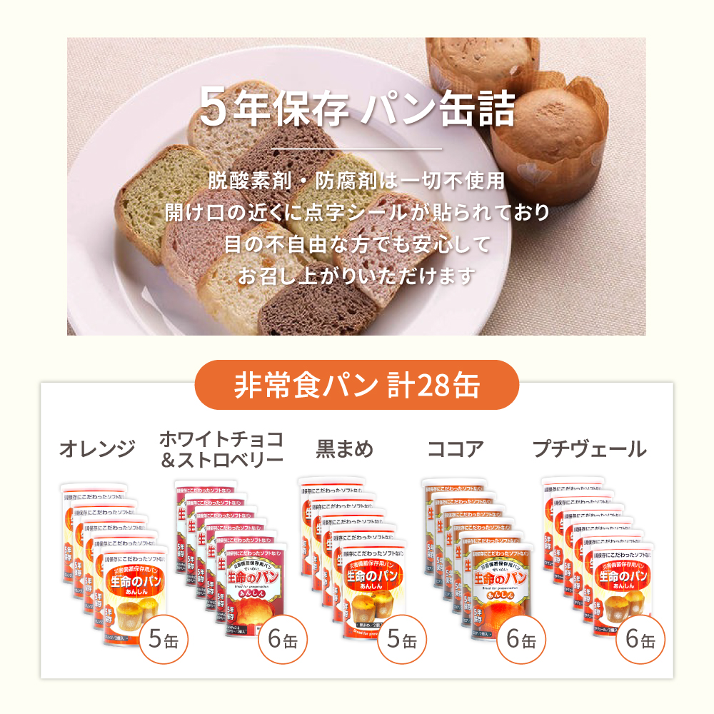 PEACEUP（ピースアップ） 非常食セット 家族4人 4人用 7日分 84食