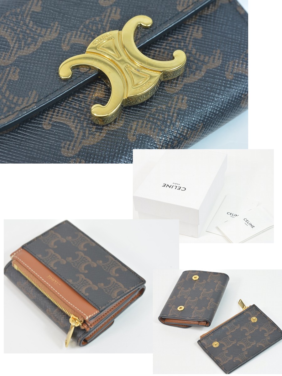 CELINE（セリーヌ） 【新品同様】セリーヌ コイン入れ付き コンパクト