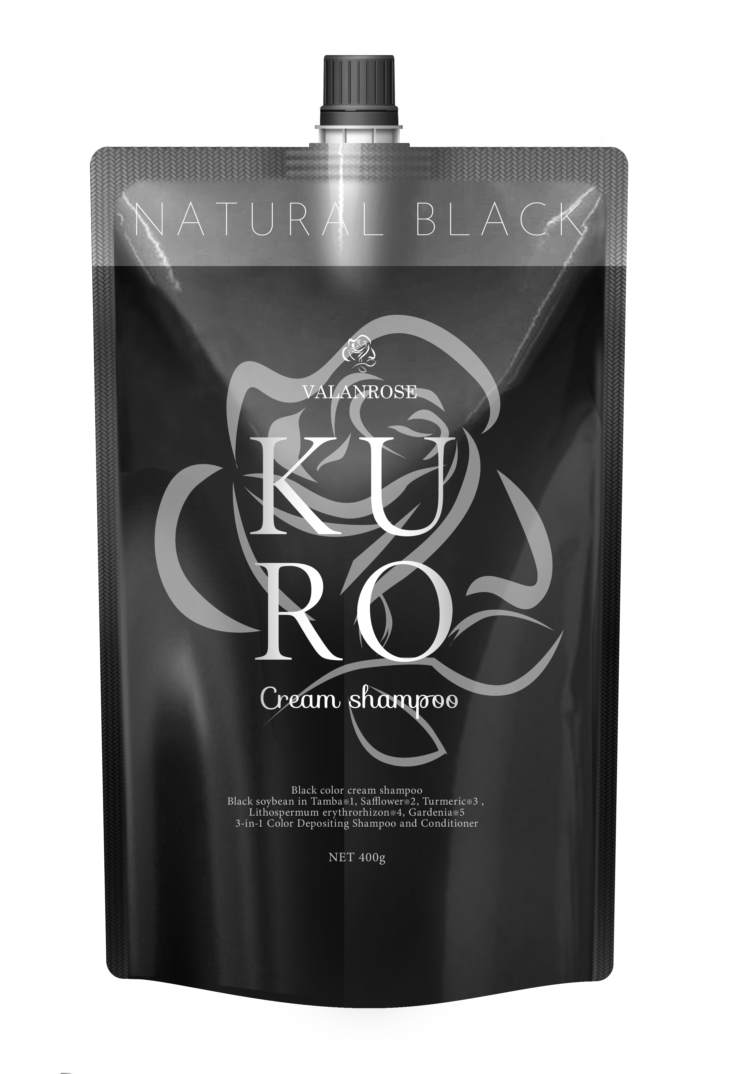 VALANROSE（バランローズ） KUROクリームシャンプー 2個セット(400g×2