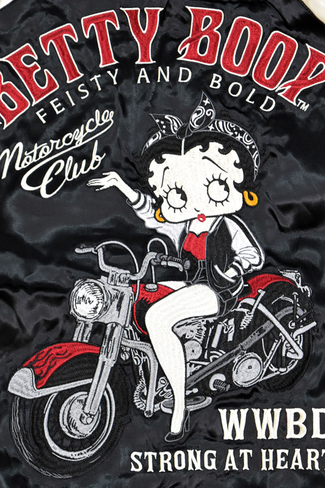 BETTY×ネバーマインド リバーシブルスカジャン NEVER MIND BBN-2517