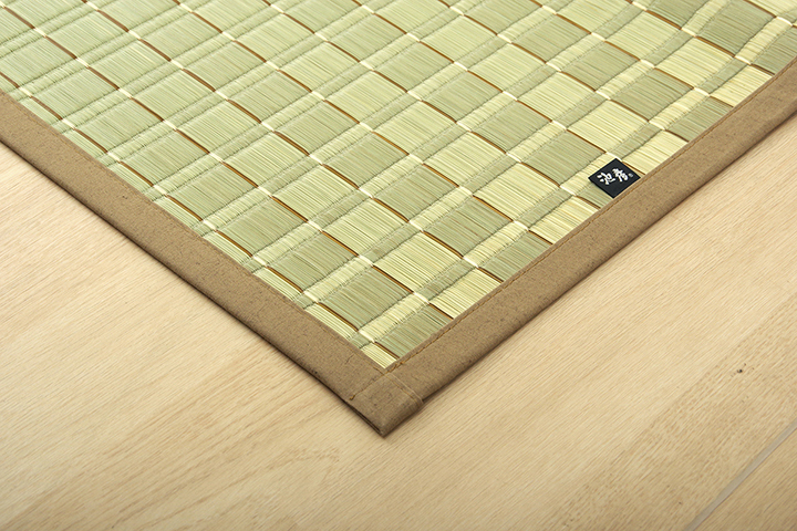 い草 ラグ 花ござ 花茣蓙 カーペット ござ 上敷き 国産 江戸間10畳 約