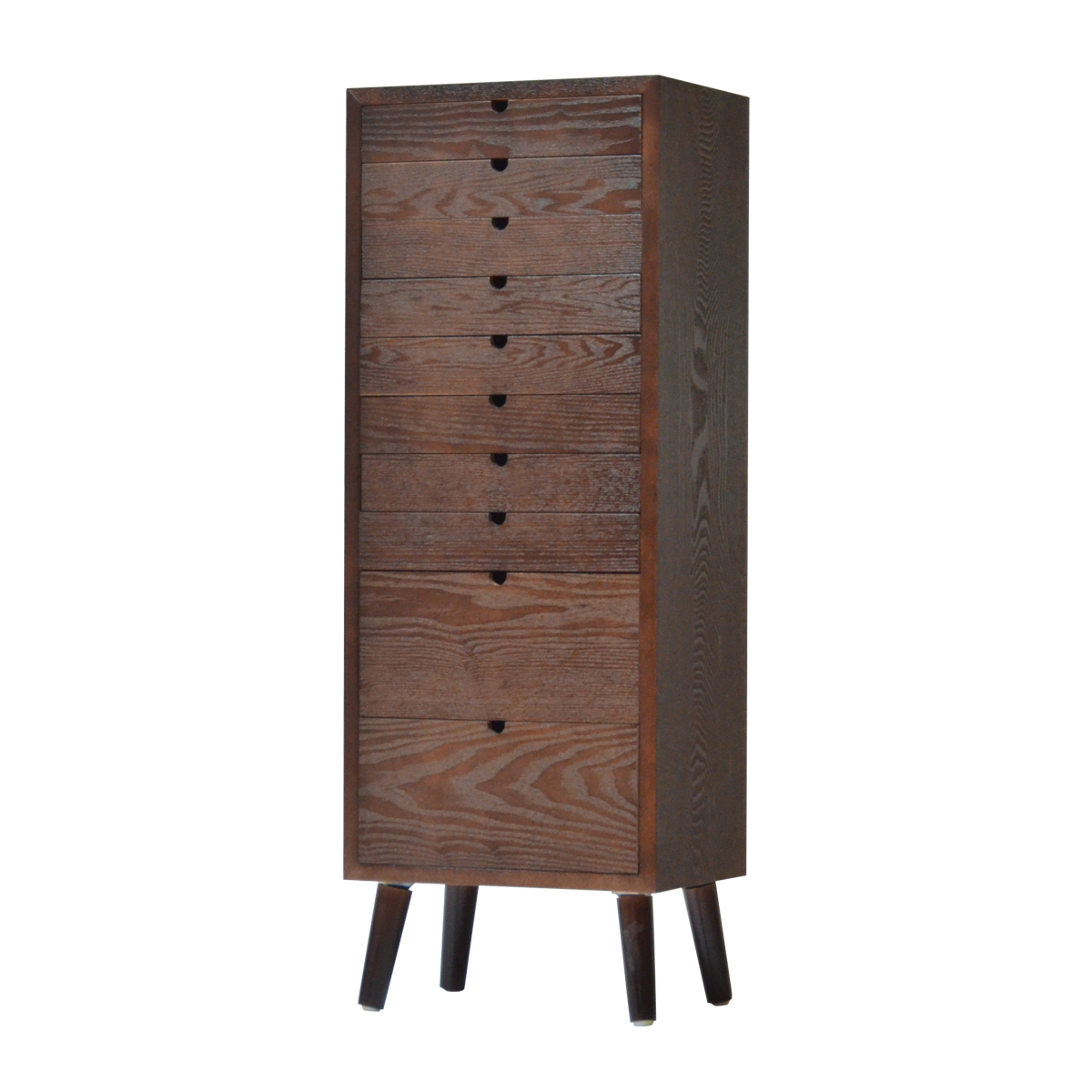 書類ケース 引き出し チェスト 10段 木製 天然木 おしゃれ A4 書類