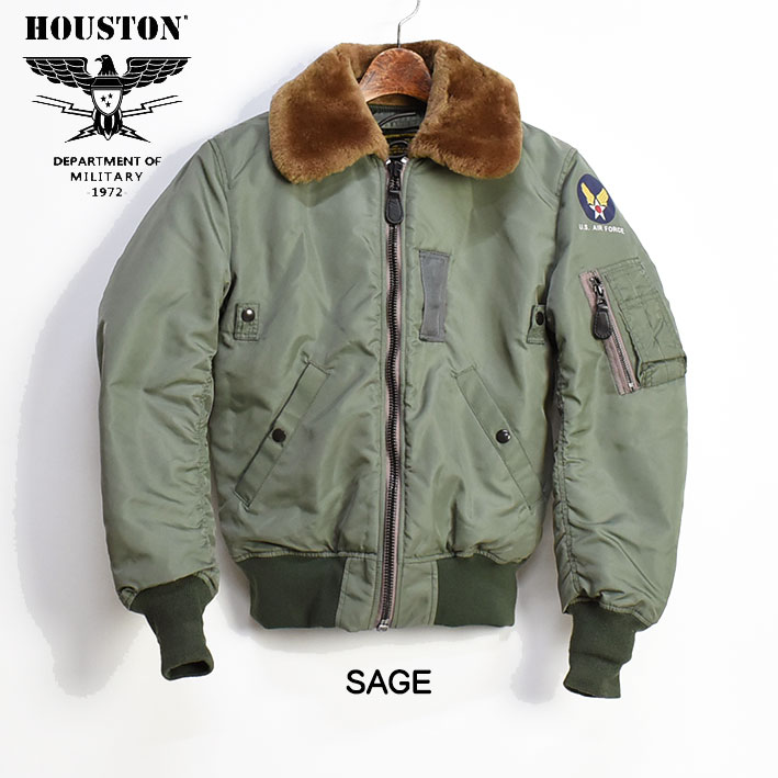 HOUSTON（ヒューストン） B-15D フライトジャケット US AIR FORCE B15