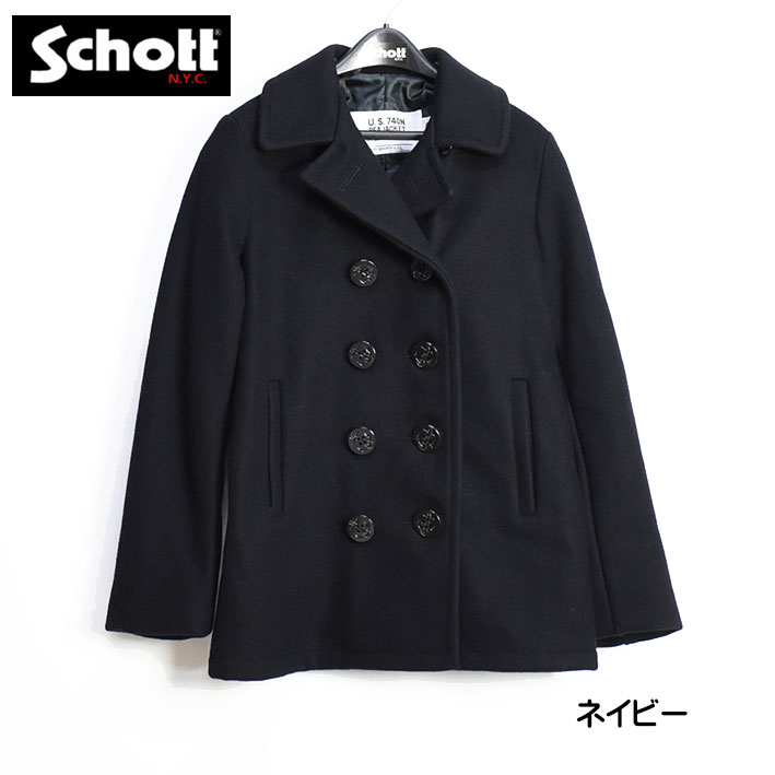Schott N.Y.C（ショット） Schott レディース ピーコート 742SB BOYS