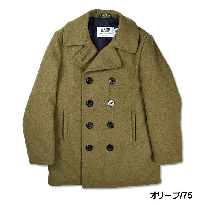 Schott N.Y.C（ショット） Schott 740US PEACOAT ピーコート ウール