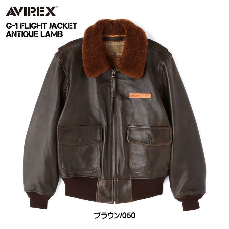AVIREX メンズ革ジャン、レザージャケット（サイズ（S/M/L）：L
